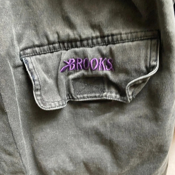 Vintage Brooks cargo zipper oversize jacket Sz M - Picture 5 of 10